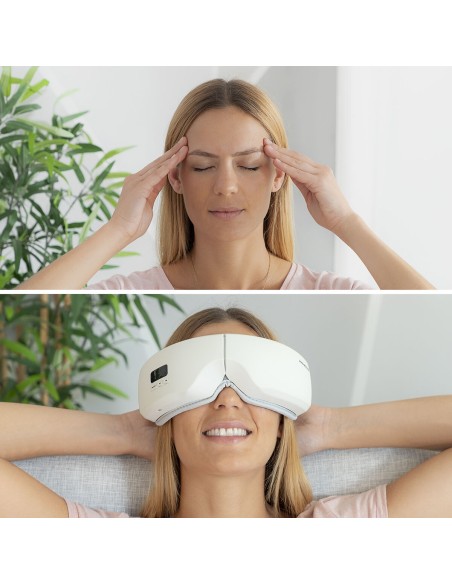 Masseur d’yeux compression d’air 4‑en‑1 Eyesky InnovaGoods – Détente oculaire complète