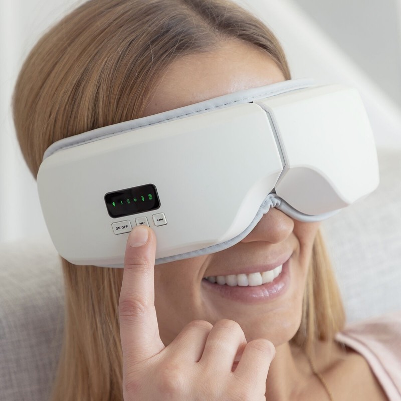 Masseur d’yeux compression d’air 4‑en‑1 Eyesky InnovaGoods – Détente oculaire complète