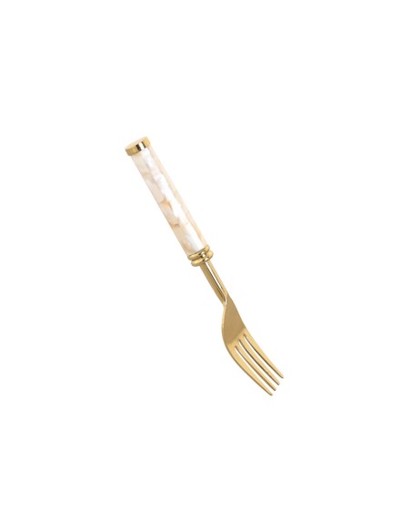 Couverts Home ESPRIT 16 pièces – Blanc & doré