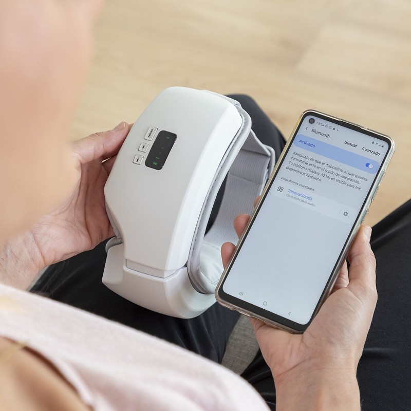 Masseur d’yeux compression d’air 4‑en‑1 Eyesky InnovaGoods – Détente oculaire complète