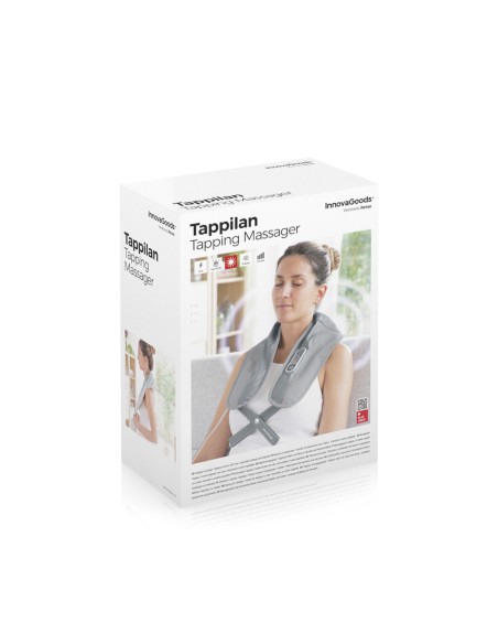 Masseur tapping + chaleur Tappilan InnovaGoods – Détente musculaire profonde