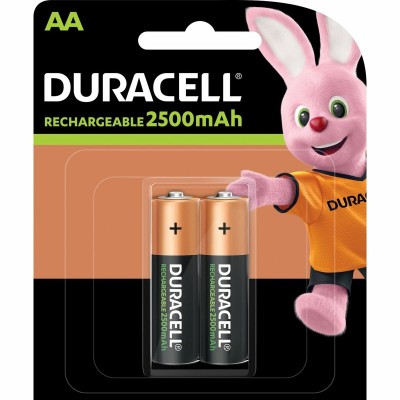 Piles rechargeables Duracell AA – Haute capacité