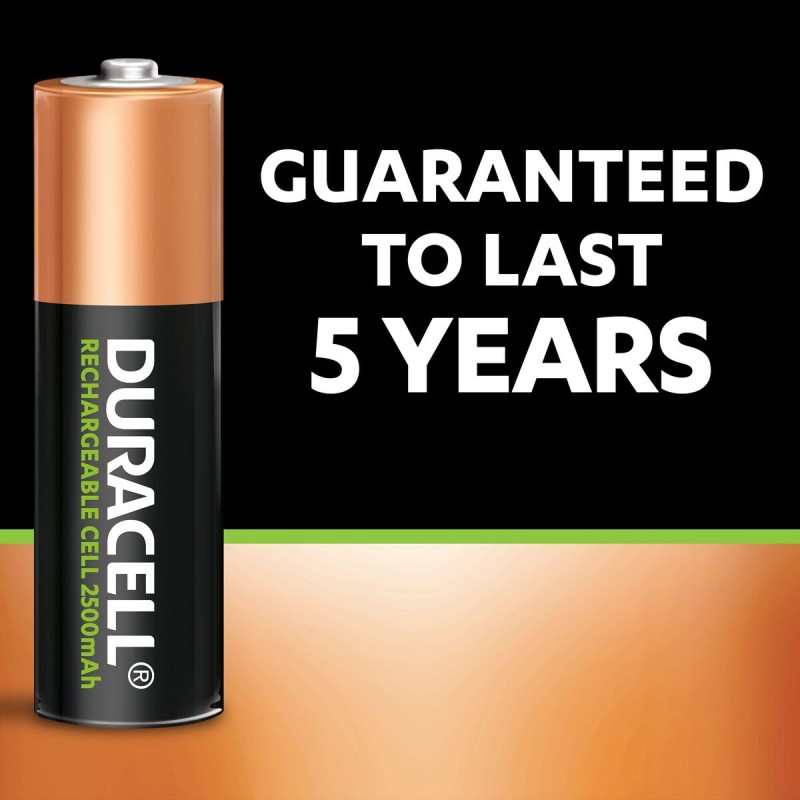 Piles rechargeables Duracell AA – Haute capacité