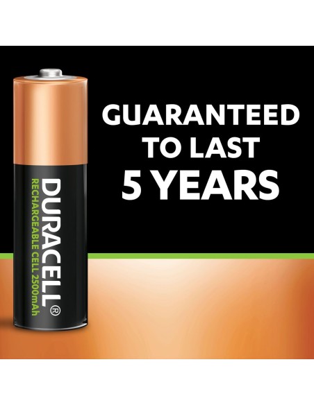 Piles rechargeables Duracell AA – Haute capacité