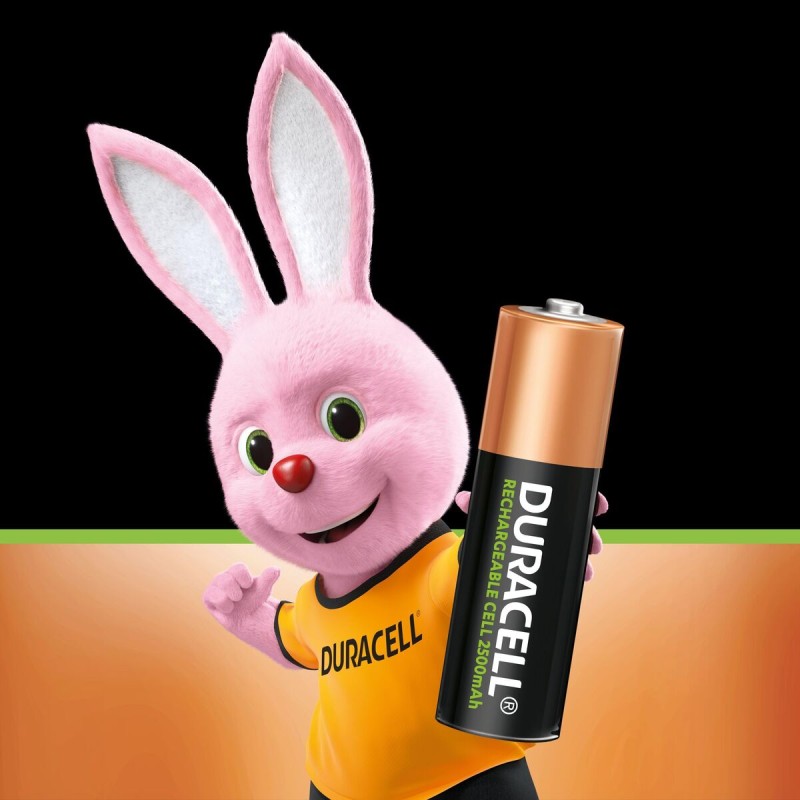 Piles rechargeables Duracell AA – Haute capacité