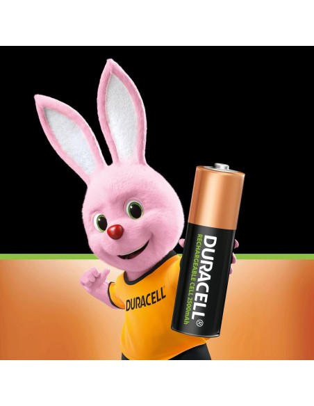 Piles rechargeables Duracell AA – Haute capacité
