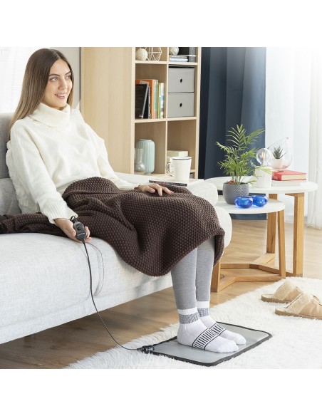 Tapis électrique chauffant Hemat InnovaGoods – Soulagement musculaire multi‑zones