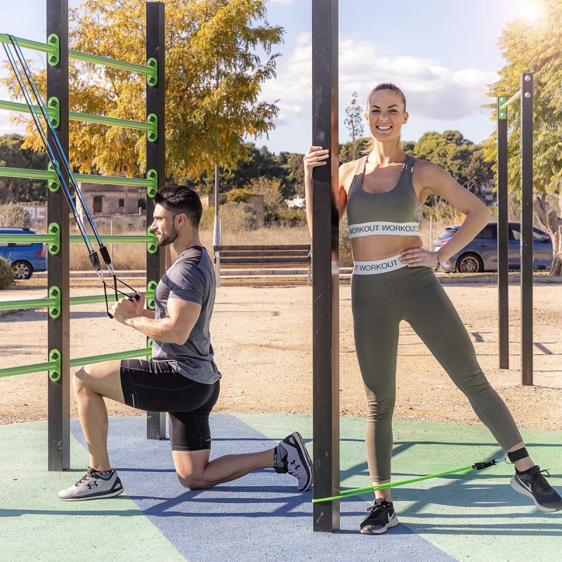 Set Bandes de Résistance Tribainer InnovaGoods 3 U – Entraînement Polyvalent