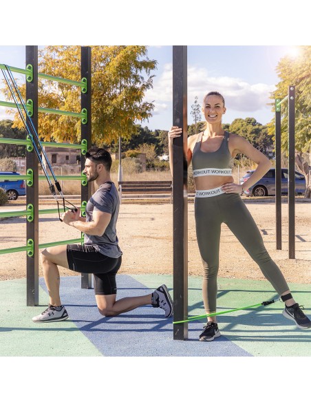 Set Bandes de Résistance Tribainer InnovaGoods 3 U – Entraînement Polyvalent