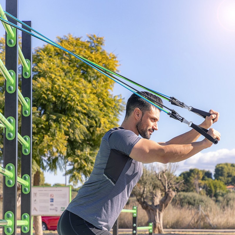 Set Bandes de Résistance Tribainer InnovaGoods 3 U – Entraînement Polyvalent