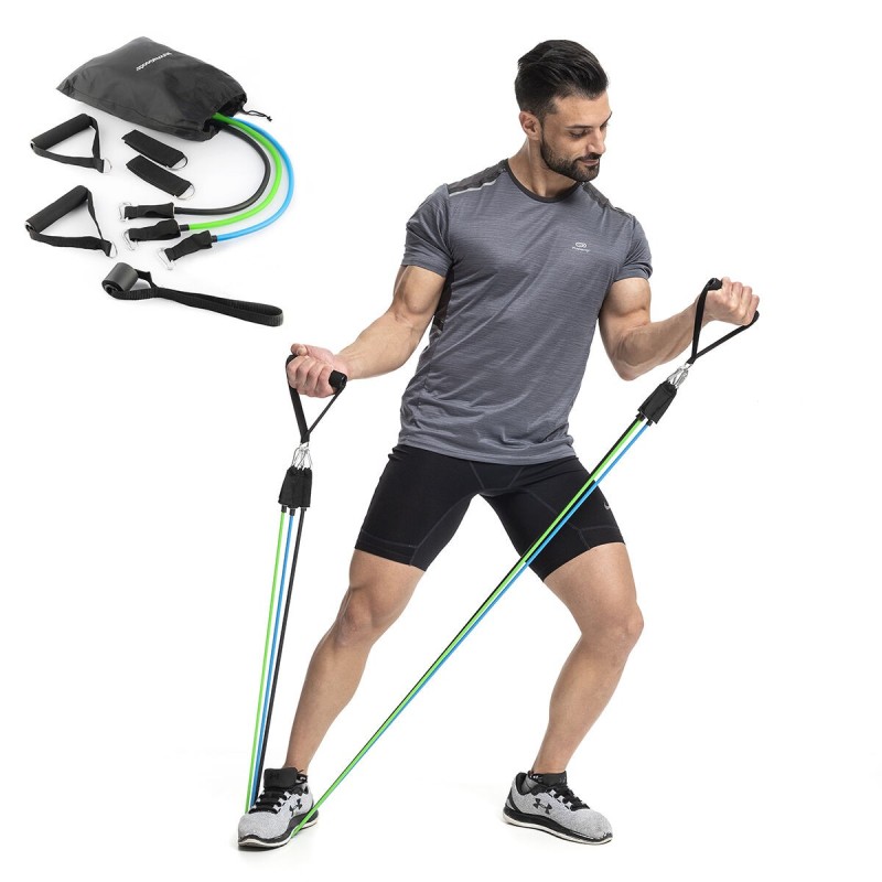 Set Bandes de Résistance Tribainer InnovaGoods 3 U – Entraînement Polyvalent
