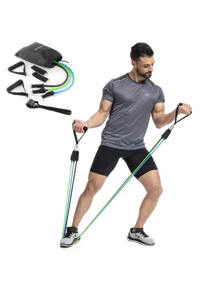 Set Bandes de Résistance Tribainer InnovaGoods 3 U – Entraînement Polyvalent