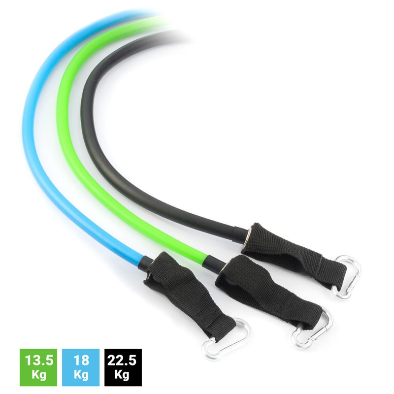 Set Bandes de Résistance Tribainer InnovaGoods 3 U – Entraînement Polyvalent