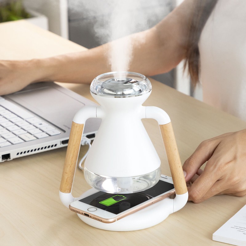 Humidificateur diffuseur Misvolt 3‑en‑1 – Ambiance apaisante
