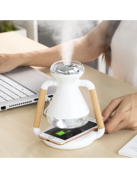 Humidificateur diffuseur Misvolt 3‑en‑1 – Ambiance apaisante