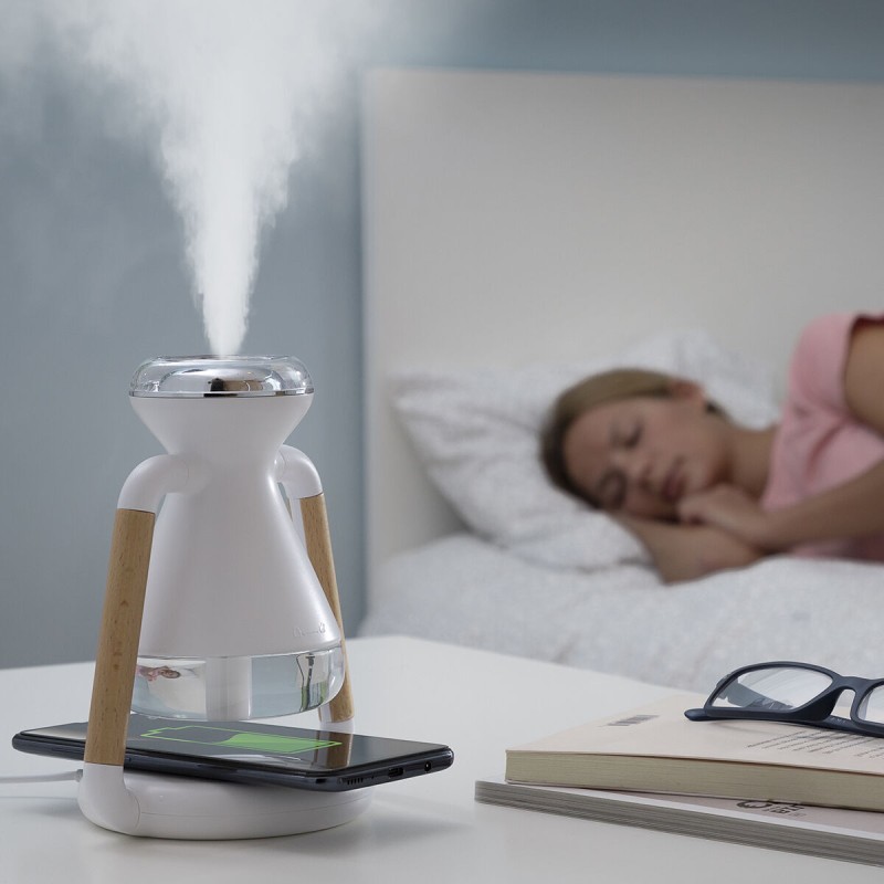 Humidificateur diffuseur Misvolt 3‑en‑1 – Ambiance apaisante