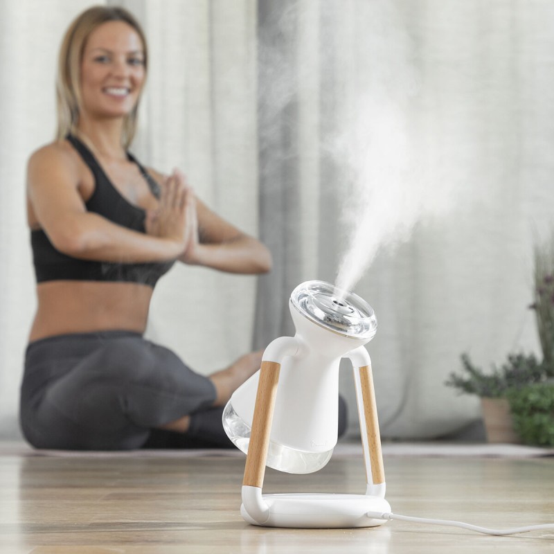 Humidificateur diffuseur Misvolt 3‑en‑1 – Ambiance apaisante