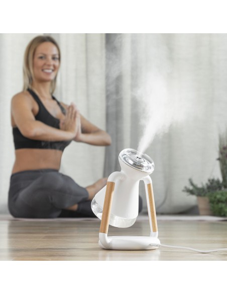 Humidificateur diffuseur Misvolt 3‑en‑1 – Ambiance apaisante
