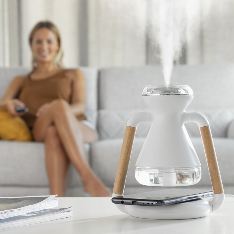 Humidificateur diffuseur Misvolt 3‑en‑1 – Ambiance apaisante