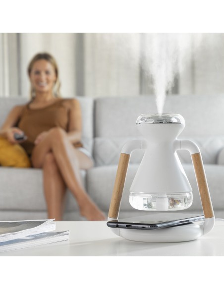 Humidificateur diffuseur Misvolt 3‑en‑1 – Ambiance apaisante