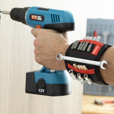 Bracelet magnétique WrisTool – Outils à portée de main
