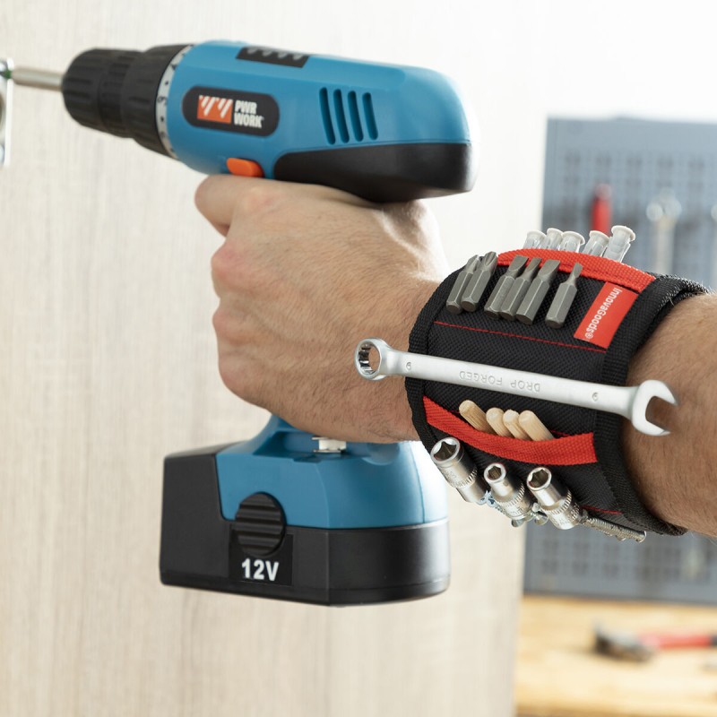 Bracelet magnétique WrisTool – Outils à portée de main