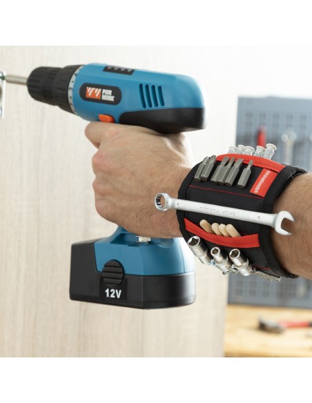 Bracelet magnétique WrisTool – Outils à portée de main
