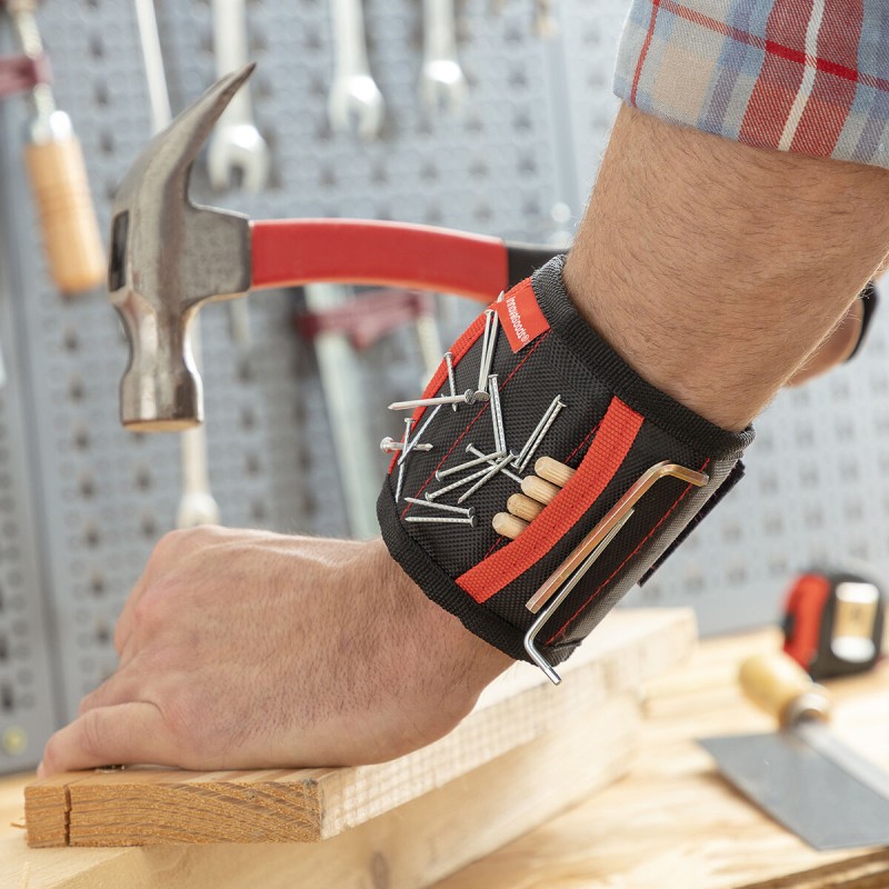 Bracelet magnétique WrisTool – Outils à portée de main