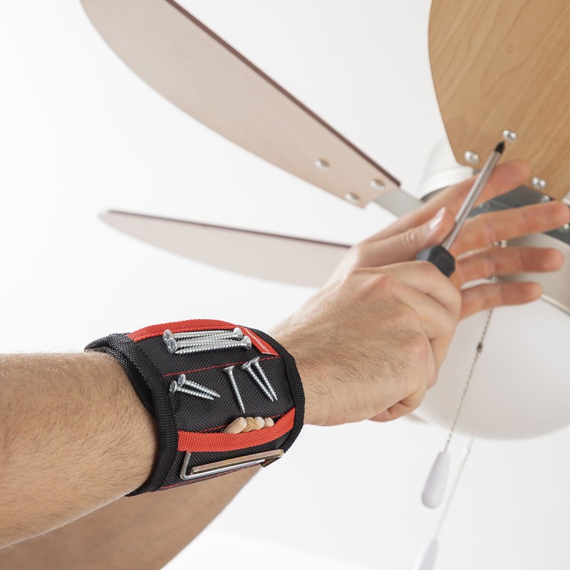 Bracelet magnétique WrisTool – Outils à portée de main