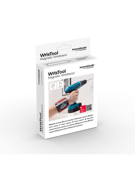Bracelet magnétique WrisTool – Outils à portée de main