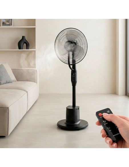 Ventilateur brumisateur Sprair InnovaGoods – Fraîcheur puissante et silencieuse