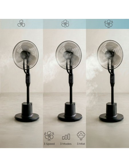 Ventilateur brumisateur Sprair InnovaGoods – Fraîcheur puissante et silencieuse