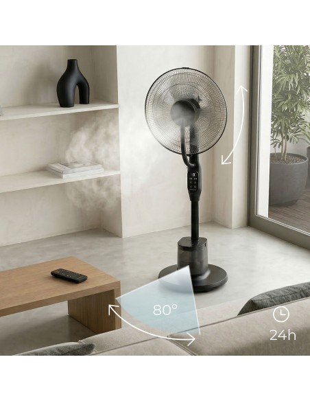 Ventilateur brumisateur Sprair InnovaGoods – Fraîcheur puissante et silencieuse
