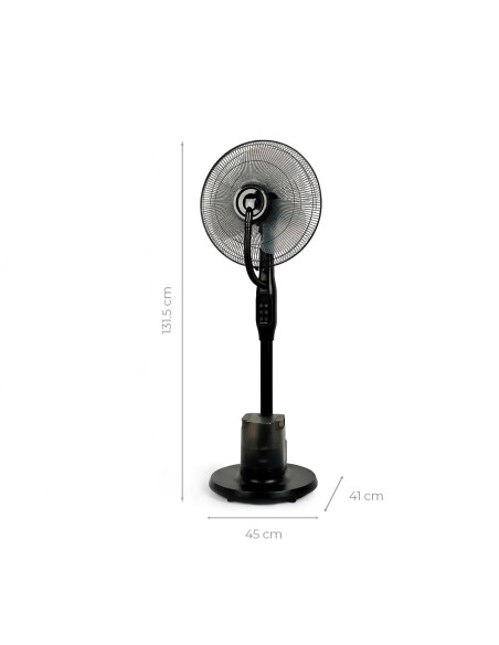 Ventilateur brumisateur Sprair InnovaGoods – Fraîcheur puissante et silencieuse