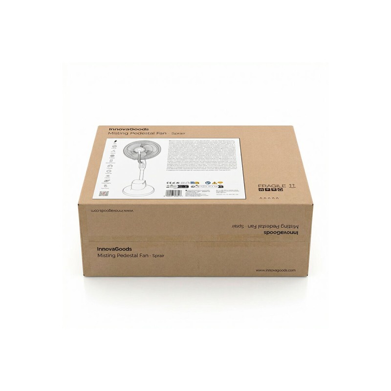 Ventilateur brumisateur Sprair InnovaGoods – Fraîcheur puissante et silencieuse