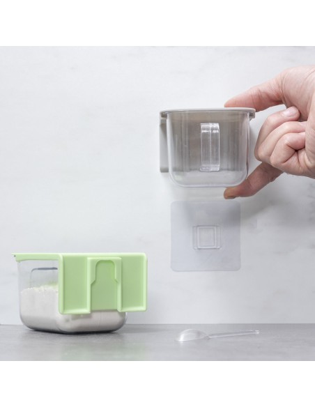 Récipients adhésifs amovibles Handstore (2 unités) – Fixation sans perçage
