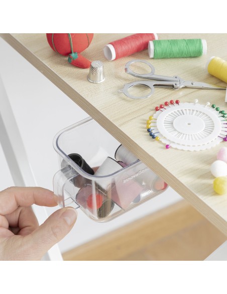 Récipients adhésifs amovibles Handstore (2 unités) – Fixation sans perçage