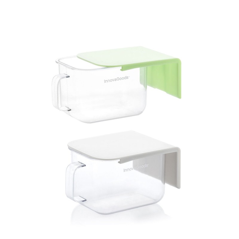 Récipients adhésifs amovibles Handstore (2 unités) – Fixation sans perçage