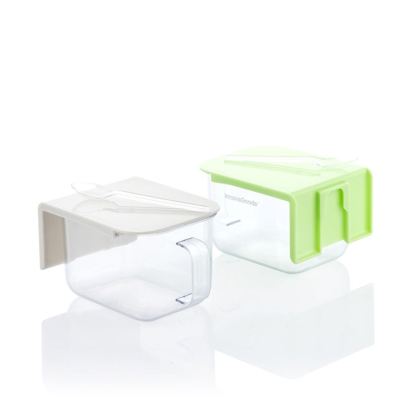 Récipients adhésifs amovibles Handstore (2 unités) – Fixation sans perçage