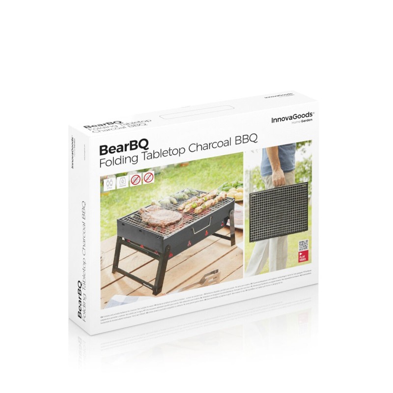 Barbecue pliable BearBQ – Portable et résistant