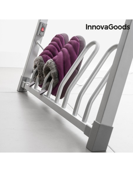 Étendoir à Linge Électrique Pliable Verayer InnovaGoods Gris Aluminium Plastique (Reconditionné A)