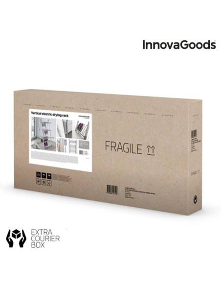 Étendoir à Linge Électrique Pliable Verayer InnovaGoods Gris Aluminium Plastique (Reconditionné A)