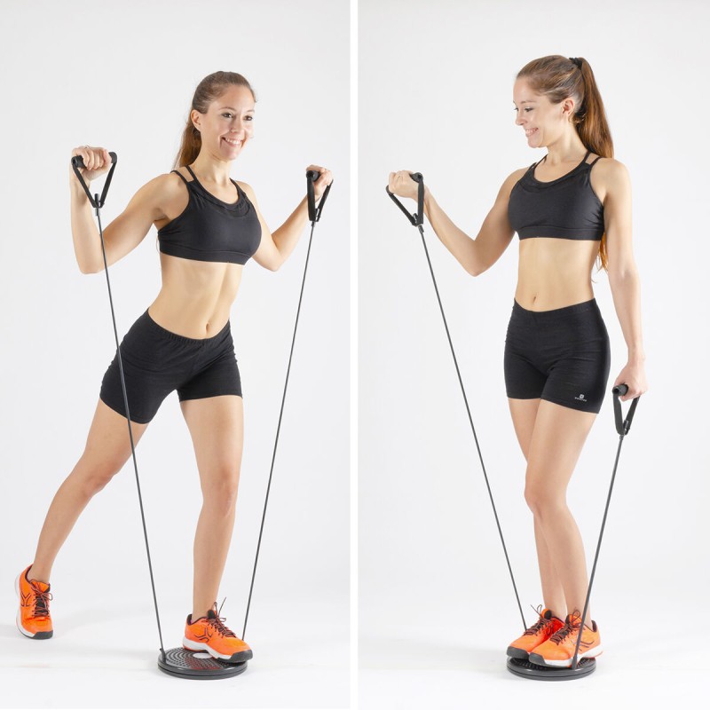 Disque Rotatif de Cardio avec Guide d'Exercices InnovaGoods IG117162