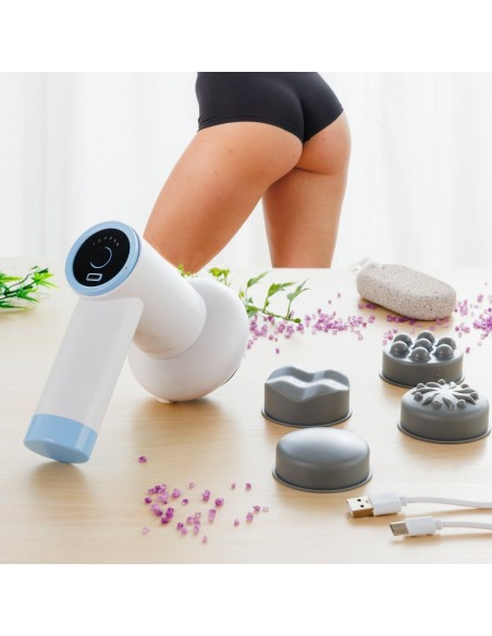 Pistolet de massage CellyGun 6‑en‑1 – Raffermissant et rechargeable