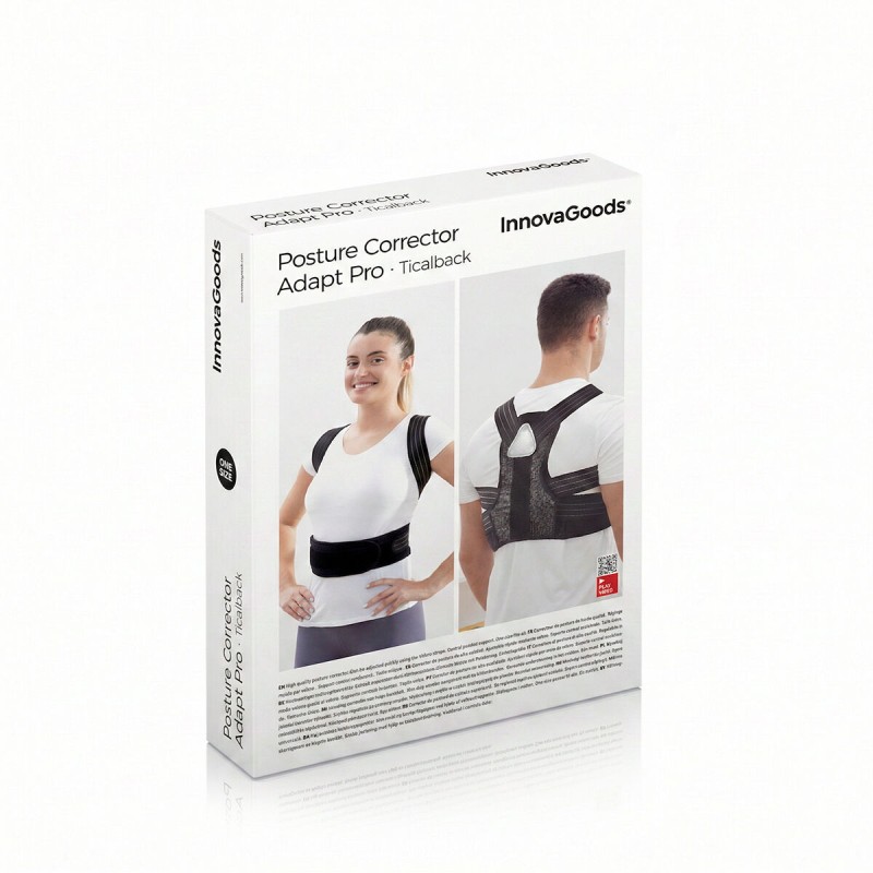 Correcteur de dos réglable Ticalbak – Alignement et maintien