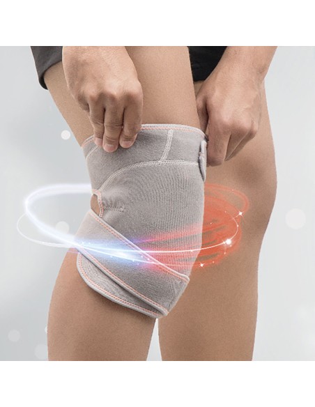 Genouillère gel chaud/froid – Soulagement thérapeutique