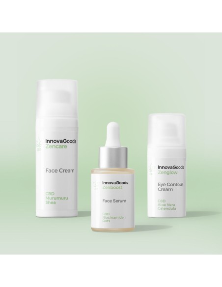 Pack hydratation visage CBD – Apaisant et nourrissant