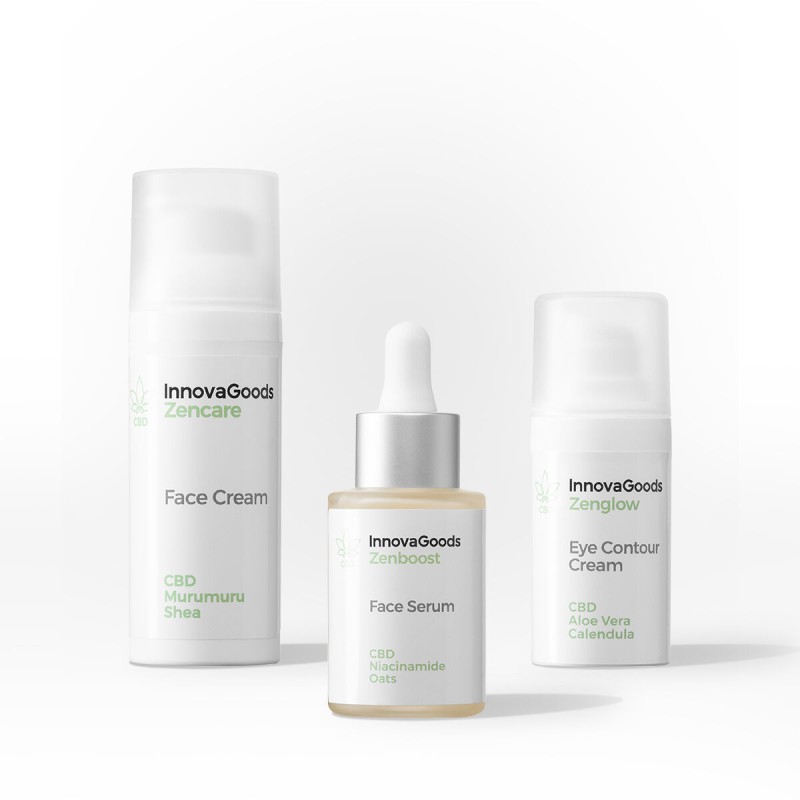 Pack hydratation visage CBD – Apaisant et nourrissant