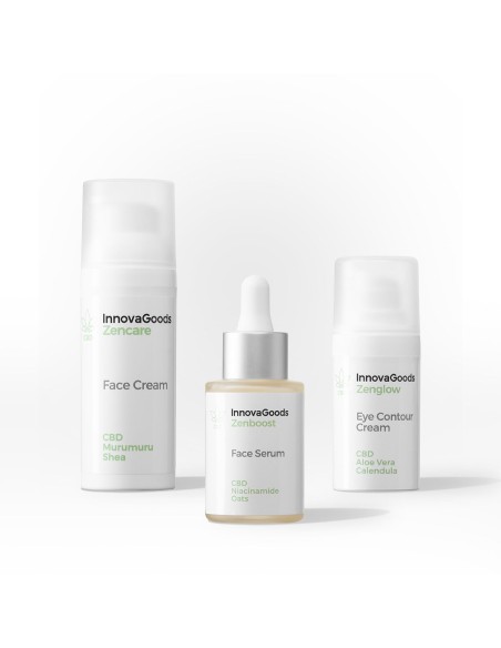 Pack hydratation visage CBD – Apaisant et nourrissant