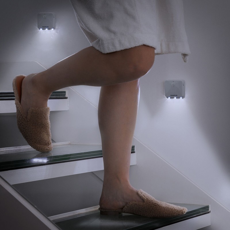 Lampes LED détecteur (lot de 2) – Allumage automatique